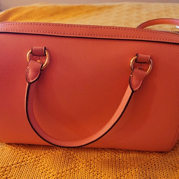 Coach Pink Satchels with Matching Wallet - Picture 5 of 10